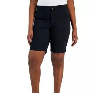 Karen Scott Utility Pocket Shorts Size 16 NWT